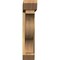 Ekena Millwork Funston Slat Rough Sawn Bracket w/ Offset Brace, Western Red Cedar, 6"W x 28"D x 28"H BKT0604X28X28FST06RWR - alternate 4